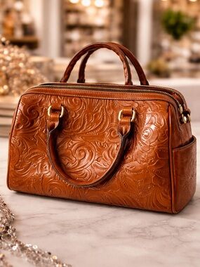 Patricia Nash Skye Florence Satchel Handbag